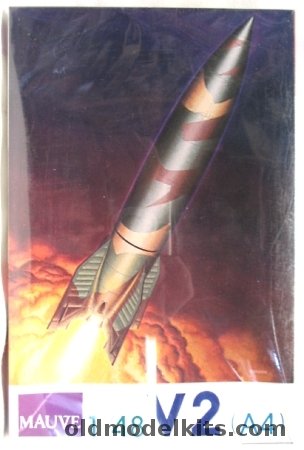 Mauve 1/48 V-2 (A4) Ballistic Missile, 00074-4800 plastic model kit